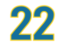  's car number, #22