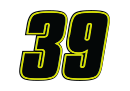  's car number, #39