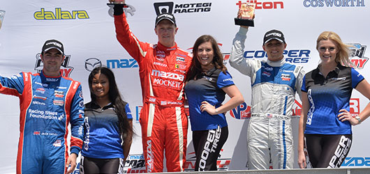 Spencer Pigot, Jack Harvey, and Max Chilton