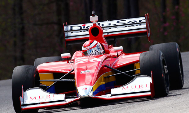 Carlos Munoz at Barber Motorsports Park