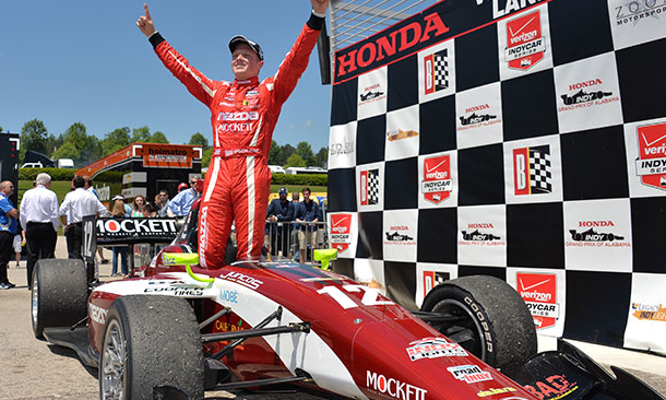 Pigot convincingly wins both races at Barber