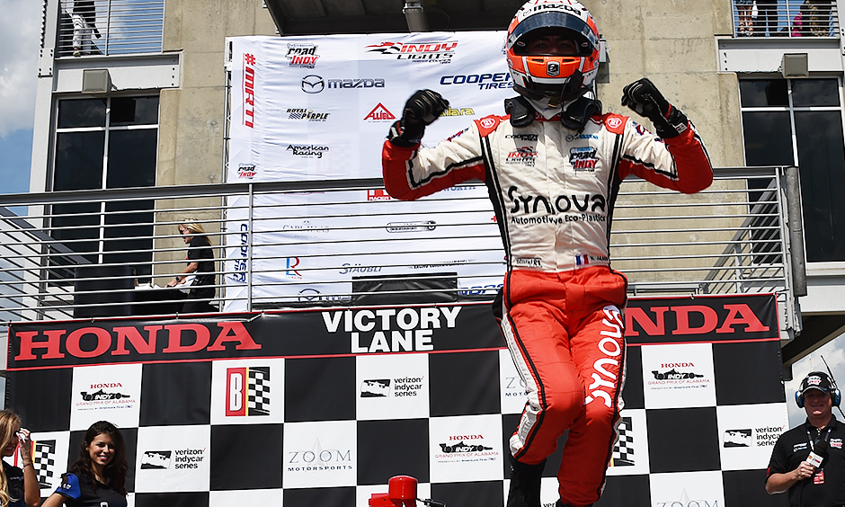 MRTI notes: Jamin wins Indy Lights opener at Barber