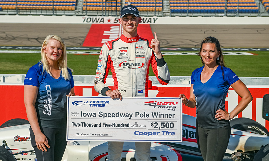 McElrea Keeps Good Times Rolling with Iowa Pole