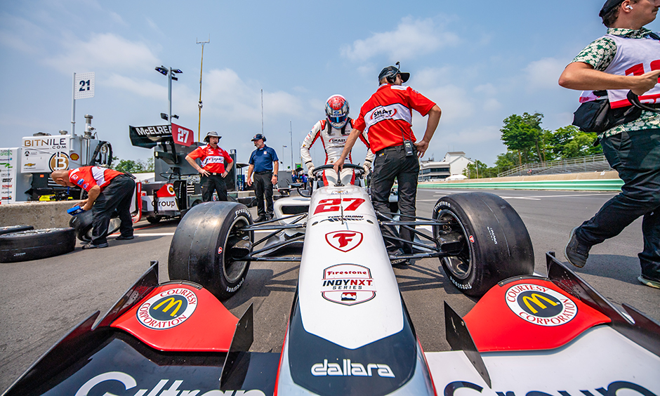 McElrea Leads Andretti 1-2 in A.M. Practice at Road America