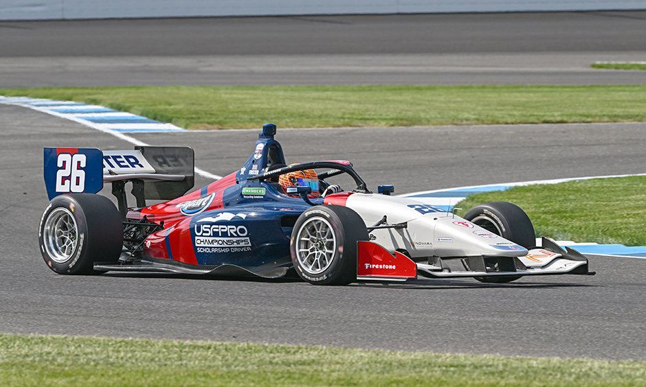 Foster Leads Strong Session for Andretti in Indy Practice