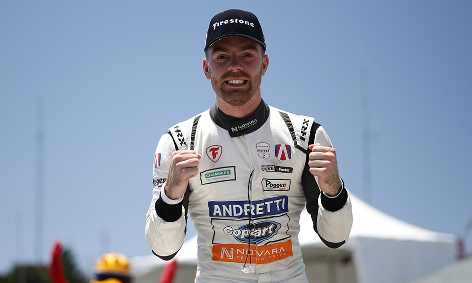 Foster Stays Hot, Drives into Title Tie with Laguna Seca Win